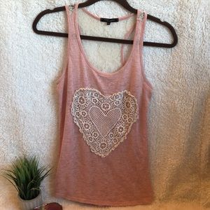 super cute pink color tank